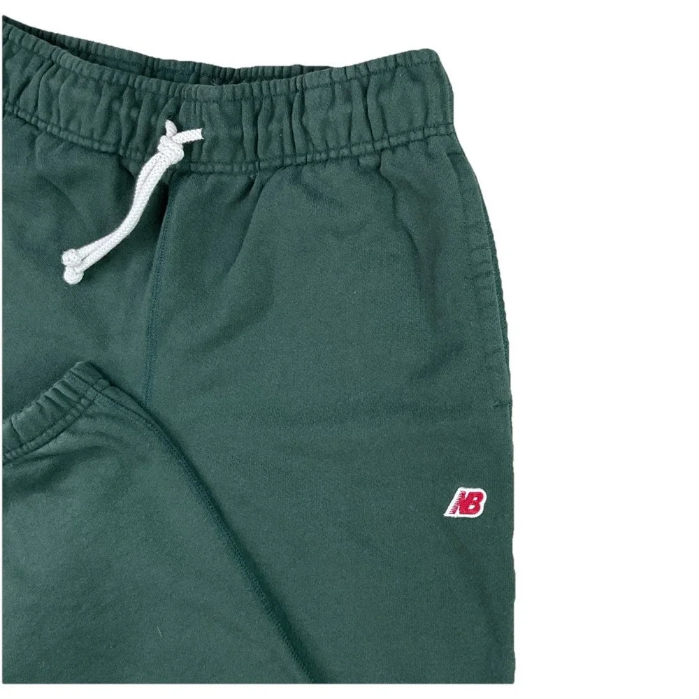 New Balance Sweatpants Green Made In USA Core Teddy Santis Joggers Men Sz MT - Picture 7 of 12